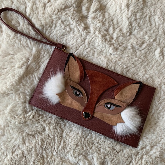 NWOT Kate Spade Fox Wristlet - Picture 7 of 7